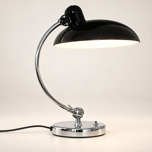 Adjustable Iron Dome Desk Lamp – E27 Socket, for Desks & Nightstands