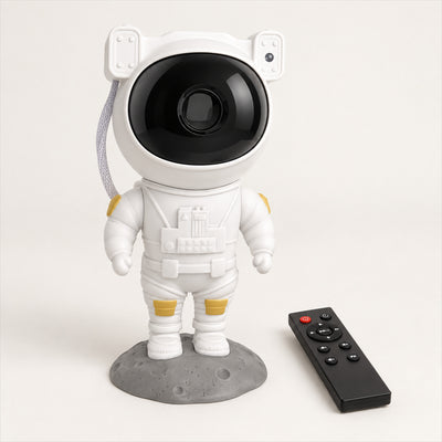Astronaut Galaxy Projector Lamp – Starry Night Light for Bedroom