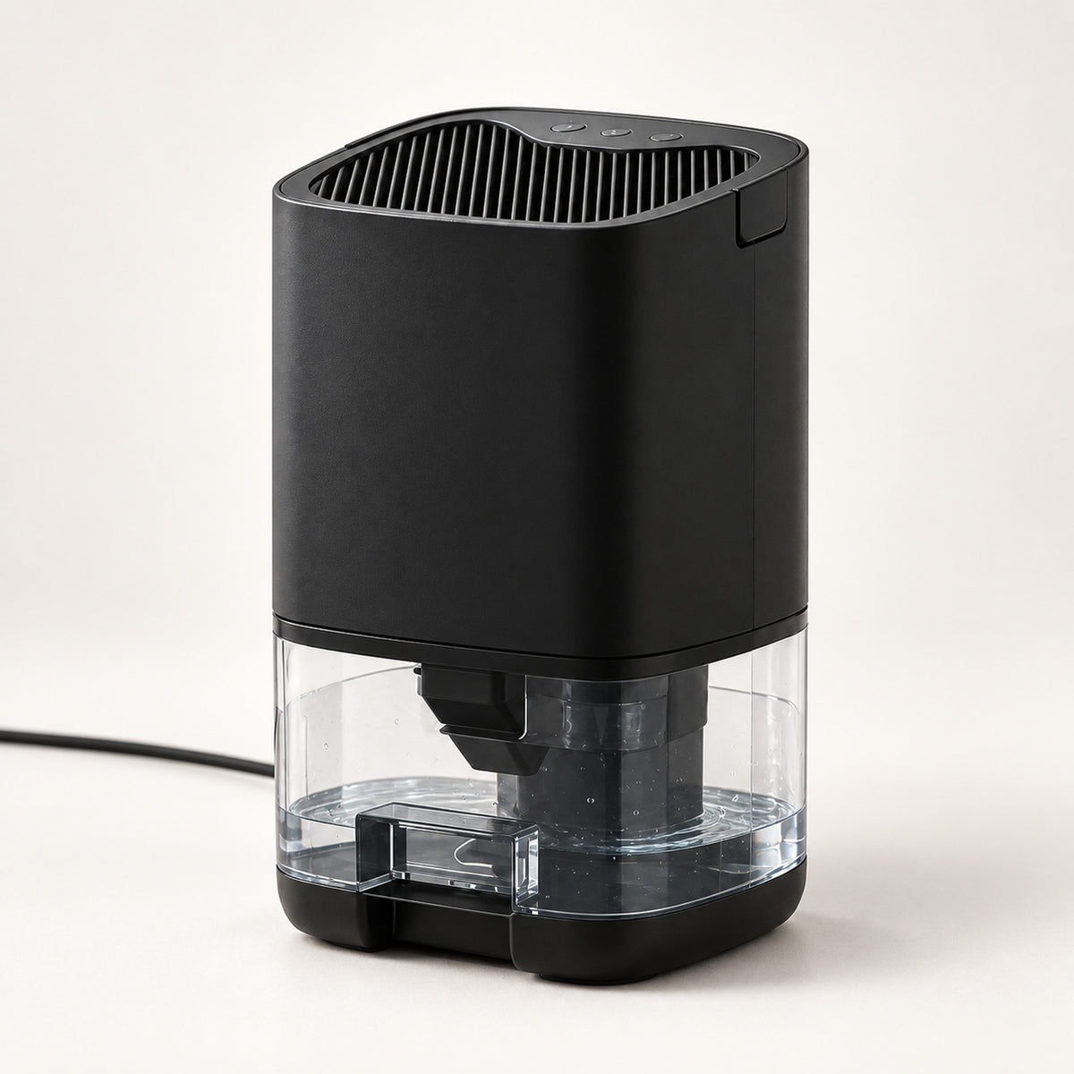 Compact Dehumidifier with LED Light – Quiet 2-in-1 for Small Rooms