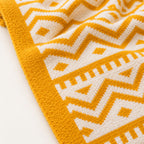 Decorative Throw Blanket – 5 Colors, 2 Sizes for Sofa or Bed - detail