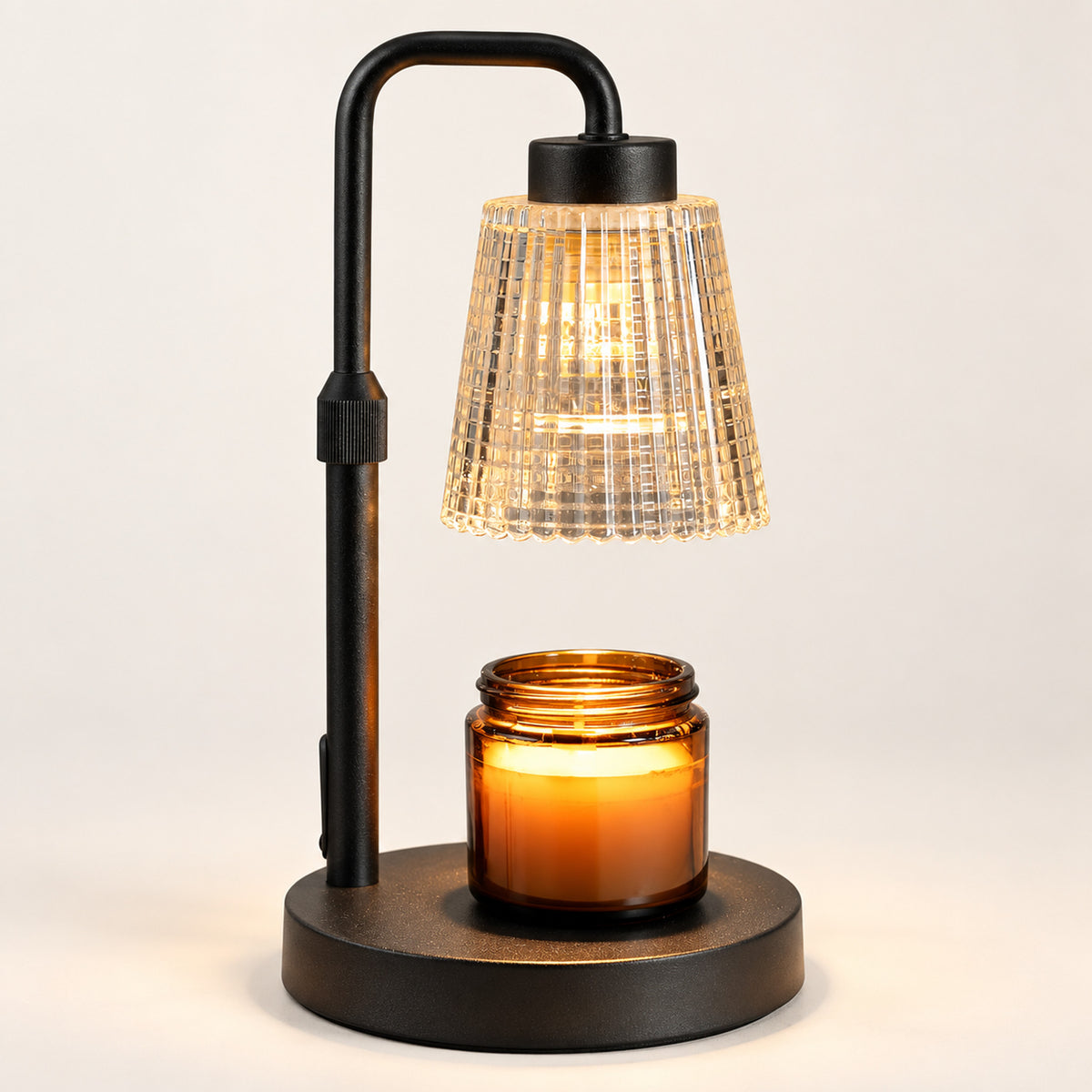 Dimmable Candle Warmer Lamp – Flameless Wax Melter for Cozy Nights