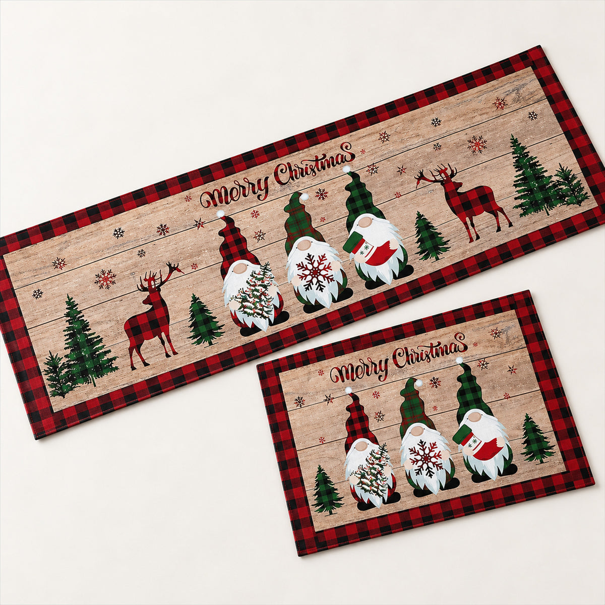 Holiday Table Runner – 13 Seasonal Prints, Festive Dining Décor