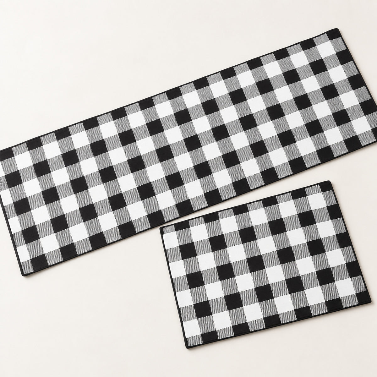 Holiday Table Runner – 13 Seasonal Prints, Festive Dining Décor - Black White
