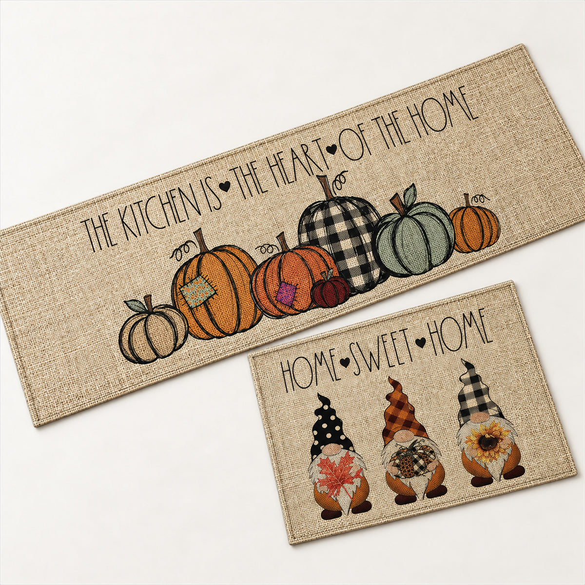 Holiday Table Runner – 13 Seasonal Prints, Festive Dining Décor - Maple