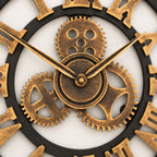 Industrial Gear Wall Clock – Silent 15.7in Analog for Home & Office - detail