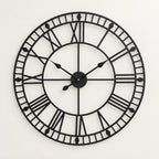 Large Black Skeleton Wall Clock – 88cm Statement Piece for Any Room