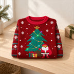 Light Up Christmas Sweater – LED Glow Knit, Womens Holiday Pullover - in room