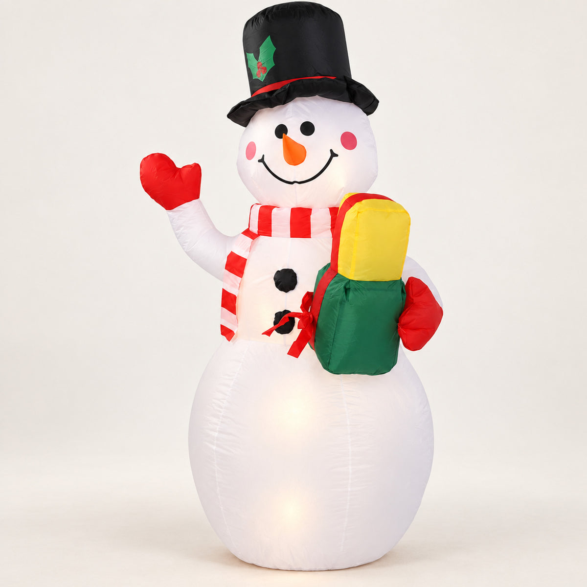 Outdoor Inflatable Christmas Snowman – 5-Ft LED, 60-Second Setup
