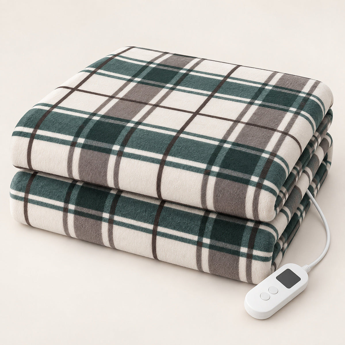 Plush Heated Blanket – Intelligent Heat Modes, 3 Sizes for Sofa or Bed