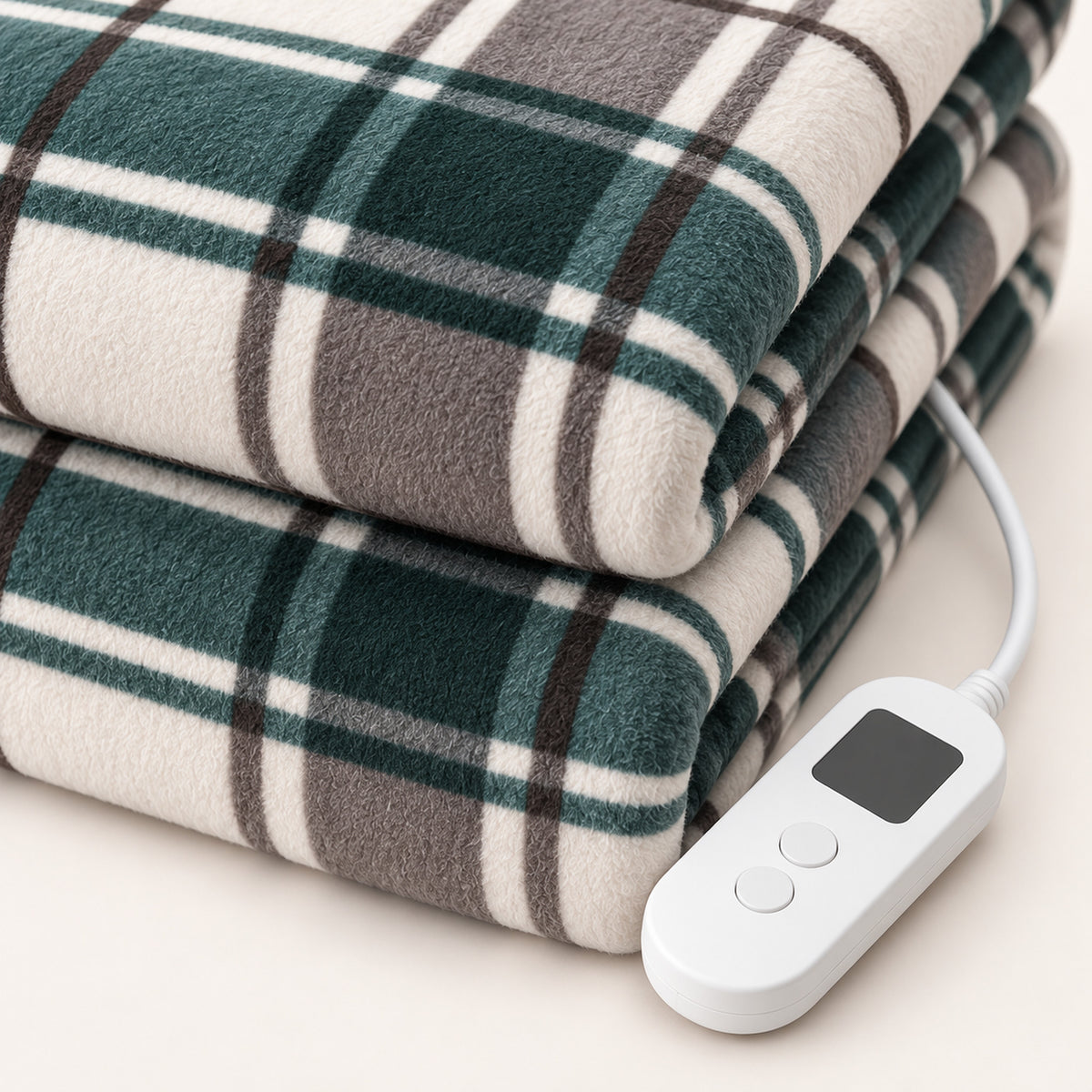 Plush Heated Blanket – Intelligent Heat Modes, 3 Sizes for Sofa or Bed - detail