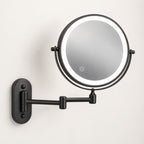 Rechargeable LED Magnifying Mirror, 3X Zoom, USB-C Vanity Light