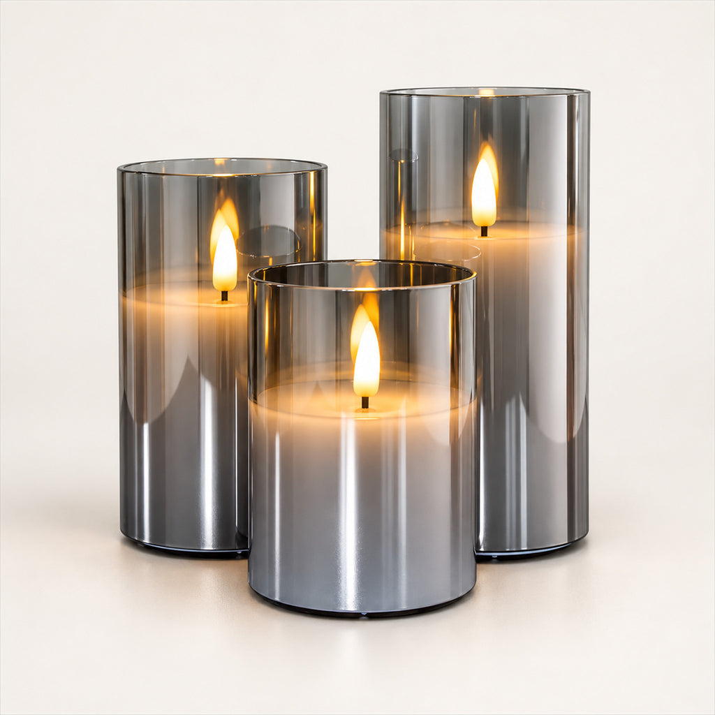 Remote Control LED Candles – Flameless Ambient Lighting for Home Decor
