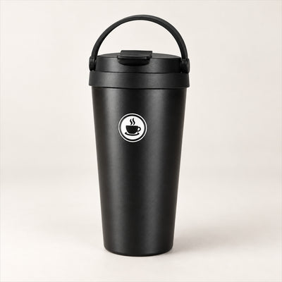 Stainless Steel Travel Coffee Mug – 500ml, Leakproof for Commuters