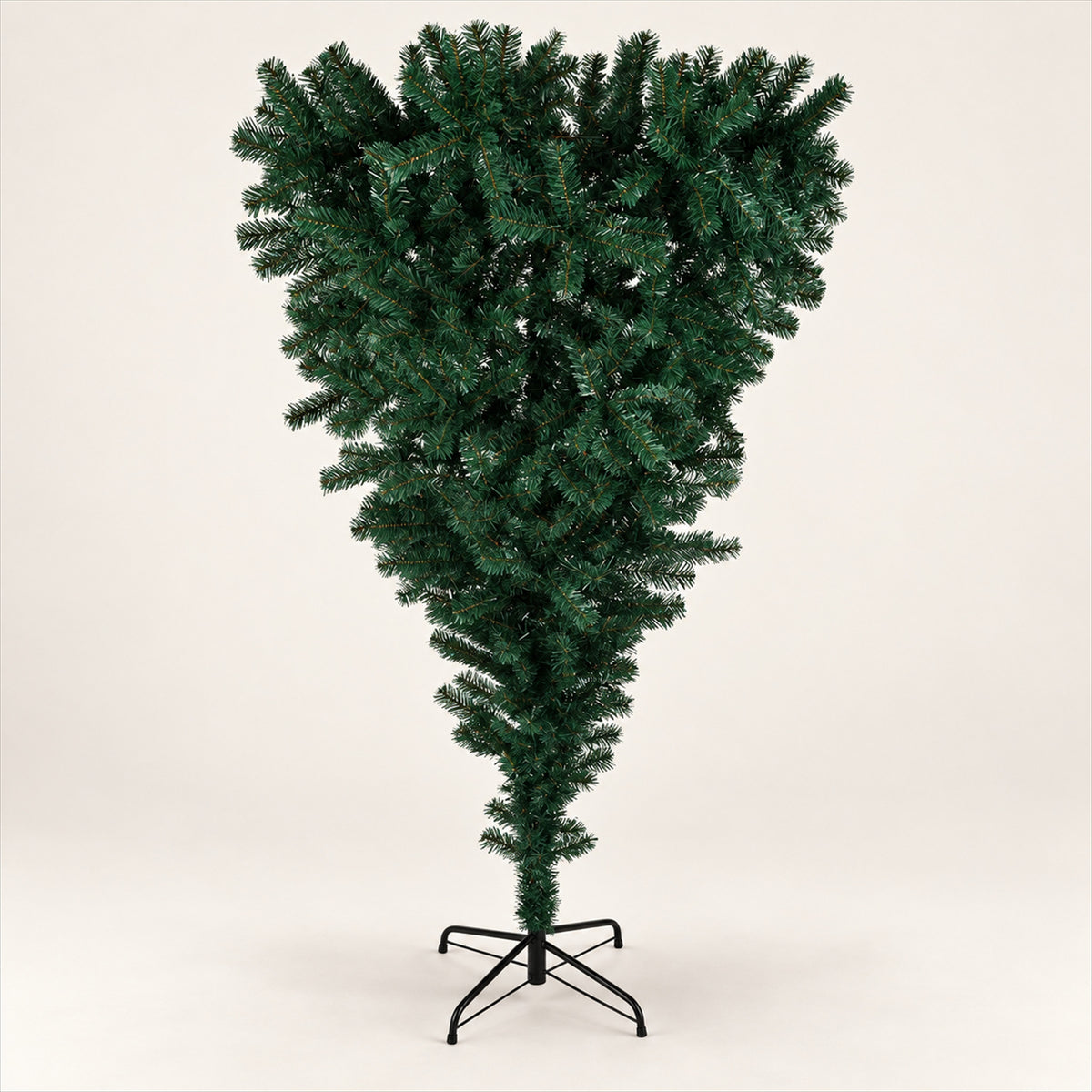 Upside Down Christmas Tree – 5.5 Ft, 578 Tips, Modern Holiday Decor