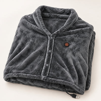USB Heated Blanket – 3 Adjustable Heat Levels, Portable Warmth