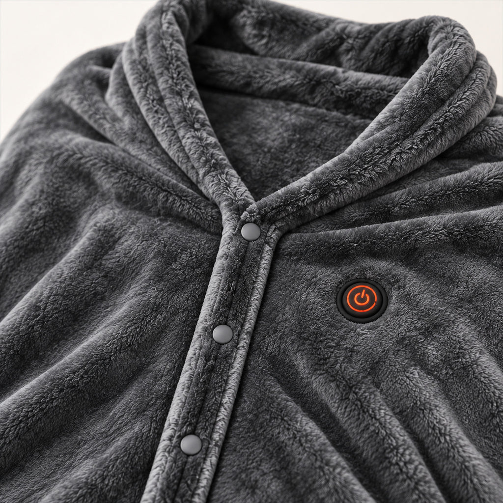 USB Heated Blanket – 3 Adjustable Heat Levels, Portable Warmth - detail