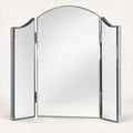 Vintage Triple Dressing Table Mirror – Frameless Design for Vanities